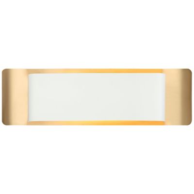 Huxe Kamilo LED Wall Sconce - Color: Brass - Size: 18