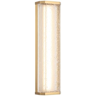 Huxe Sylan LED Wall Sconce - Color: Brass - Size: 18