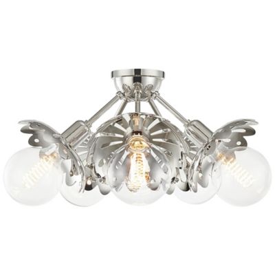 Alyssa 5-Light Semi-Flushmount