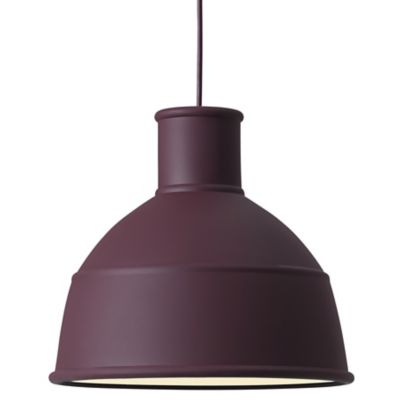 Muuto Unfold Pendant Light - Color: Purple - MUNFPDLP-BURG