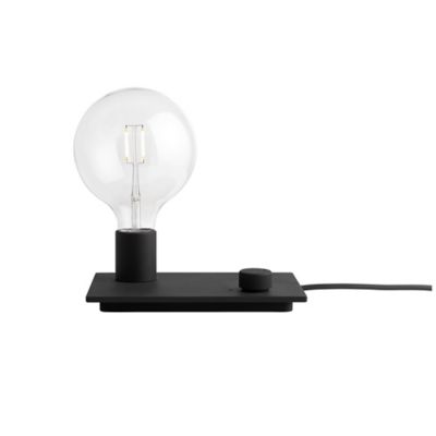 Muuto Control Table Lamp - Color: Black - MCONTBLP-BLCK