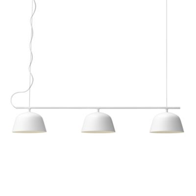 Muuto Ambit Rail Lamp - Color: White - Size: 3 light - MAMBRALP-WHIT