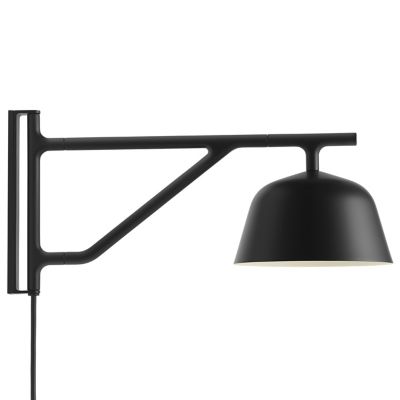 MUU1882734 Muuto Ambit Wall Light - Color: Black - Size: 1 li sku MUU1882734