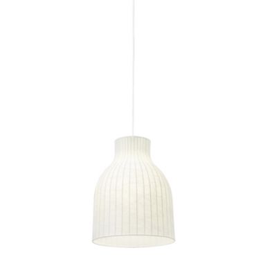 Muuto Strand Open Pendant Light - Color: White - Size: Medium - MSTRPDLPO16