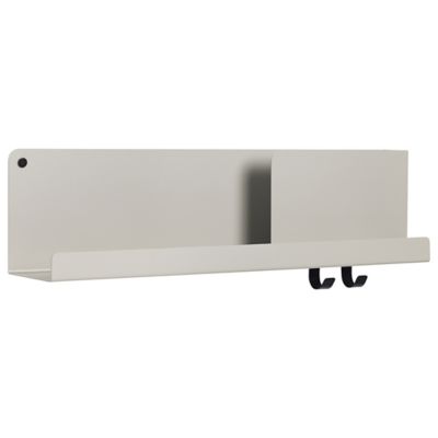 Muuto Folded Shelves - Color: Grey - Size: 24.75 - MFLDSHMD-GREY