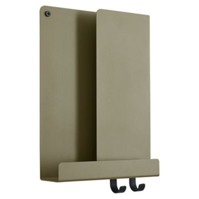 Muuto Folded Shelves - Color: Green - Size: 11.5  - MFLDSHXS-OLIV