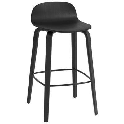 MUU2209659 Muuto Visu Stool - Color: Black - Size: Bar - MVIS sku MUU2209659