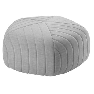 MUU2209335 Muuto Five Pouf - Color: Grey - Size: Large - MFIV sku MUU2209335