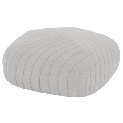 Muuto Five Pouf - Color: Grey - Size: Extra Large - MFIVEPXL-M156123