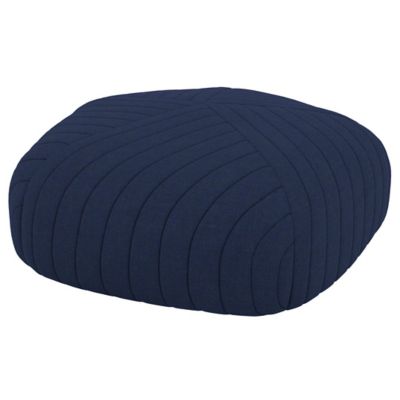 Muuto Five Pouf - Color: Blue - Size: Extra Large - MFIVEPXL-M156773