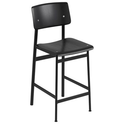 MUU2209348 Muuto Loft Stool - Color: Black - Size: Counter -  sku MUU2209348