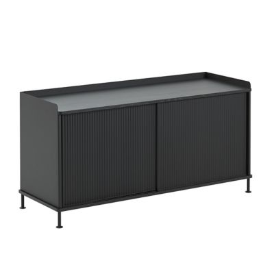 MUU2209478 Muuto Enfold Sideboard - Color: Black - Size: Low  sku MUU2209478