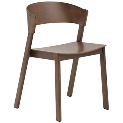 Muuto Cover Side Chair - Color: Brown - MCVRSW-STDB