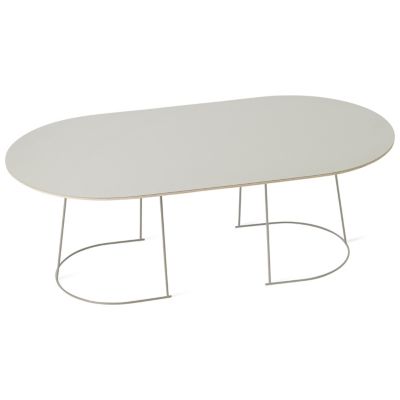 MUU2209688 Muuto Airy Coffee Table - Color: Grey - Size: Larg sku MUU2209688