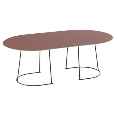 MUU2209702 Muuto Airy Coffee Table - Color: Red - Size: Large sku MUU2209702