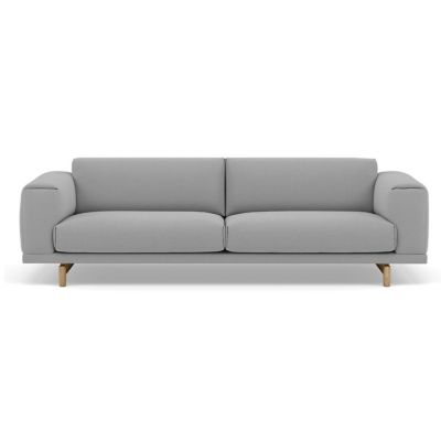 MUU2209825 Muuto Rest Sofa - Color: Grey - Size: 3-Seater - M sku MUU2209825