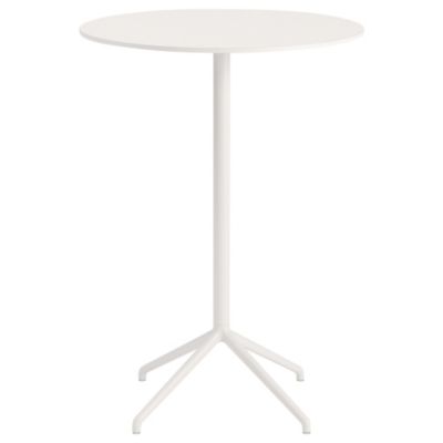 Muuto Still Round Cafe Table - Color: White - Size: 41 - MSTLCTO3041N-WH