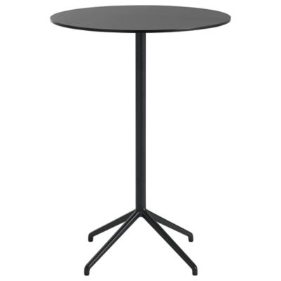 Muuto Still Round Cafe Table - Color: Black - Size: 41 - MSTLCTO3041N-BL