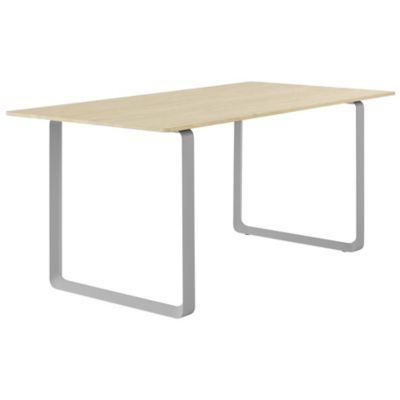 Muuto 70/70 Table - Color: Beige - Size: 67" - M7070T6734W-GREY-SOAK