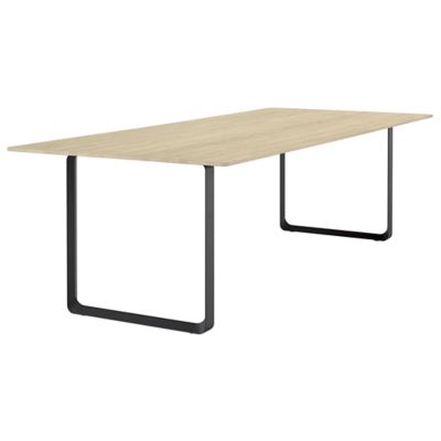 Muuto 70/70 Table - Color: Beige - Size: 89" - M7070T8936W-BLCK-SOAK