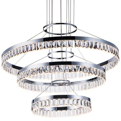 Icycle 3-Tier LED Pendant