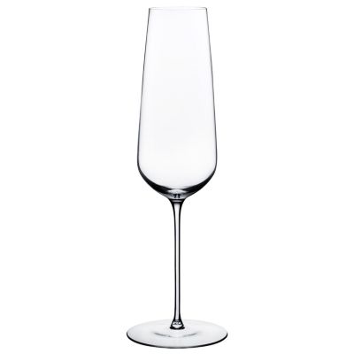 Nude Glass Stem Zero Flute Champagne Glass - Color: Clear - 32018-1101739