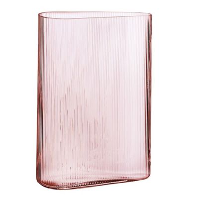 NDE2183235 Nude Glass Mist Vase - Color: Pink - Size: Large - sku NDE2183235