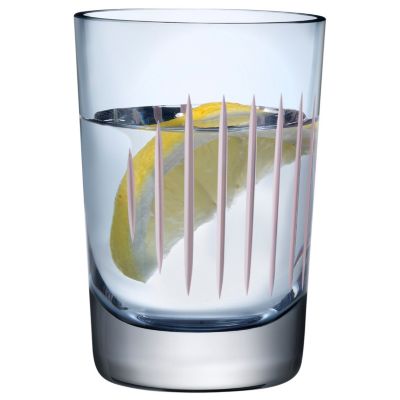 Nude Glass Parrot Water Glass Set of 2 - Color: Clear - 22387-1095626