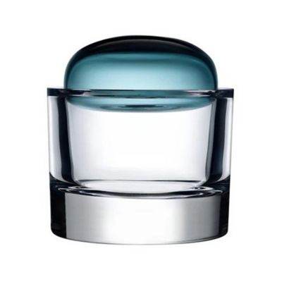 NDE2039612 Nude Glass Ecrin Lidded Vessel - Color: Green - Si sku NDE2039612