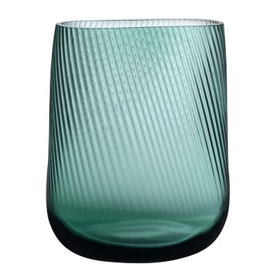 Nude Glass Opti Tall Vase - Color: Green - 38231-1107354