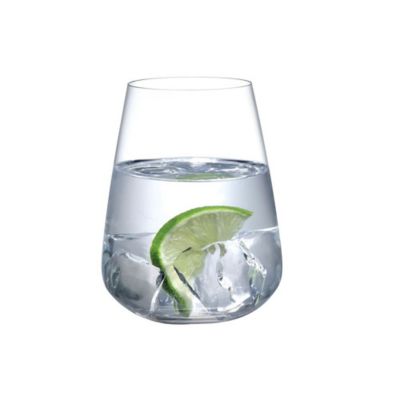 Nude Glass Stem Zero Water Glasses, Set of 2 - Color: Clear - 22365-1101736