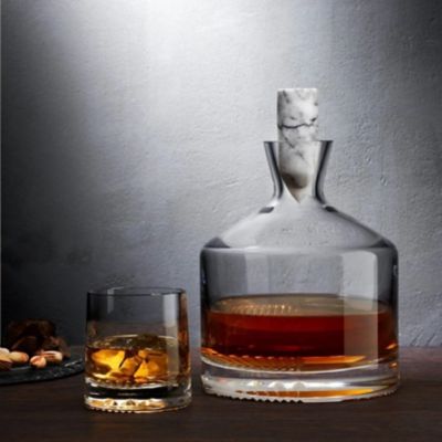 Nude Glass Alba Whiskey Gift Set in Clear