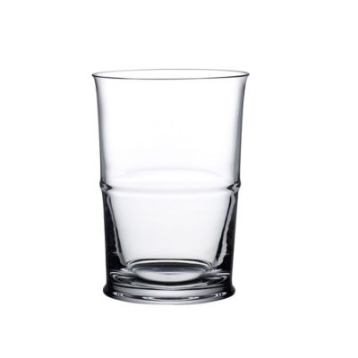 Nude Glass Jour Water Glasses, Set of 2 - Color: Clear - Size: Short - 2234