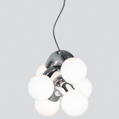 A-N-D Vine Tiered Pendant Light - Color: Glossy - Size: 6 light - VIN-3-P-C