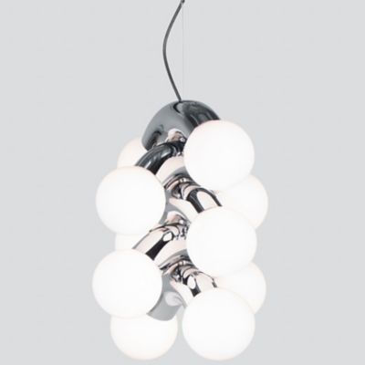 A-N-D Vine Tiered Pendant Light - Color: Glossy - Size: 10 light - VIN-5-P-