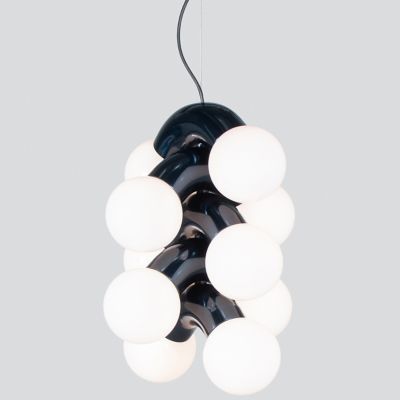 A-N-D Vine Tiered Pendant Light - Color: Glossy - Size: 10 light - VIN-5-P-