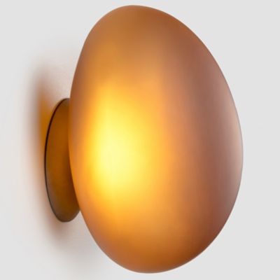 A-N-D Pebble LED Wall / Flushmount Light - Color: Yellow - PEB-CW-A-CI-UNV-