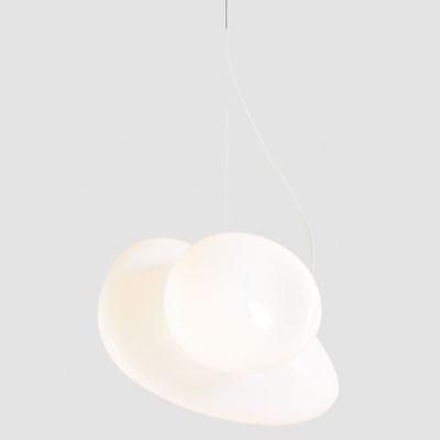 A-N-D Pebble LED Pendant Light - Color: Cream - Size: 2 light - PEB-P-B-PL-