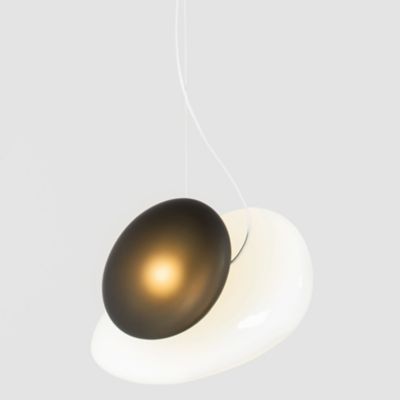 A-N-D Pebble LED Pendant Light - Color: Cream - Size: 2 light - PEB-P-B-PL-