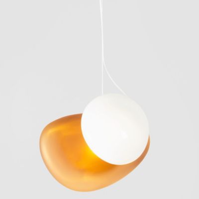 A-N-D Pebble LED Pendant Light - Color: Yellow - Size: 2 light - PEB-P-B-CI