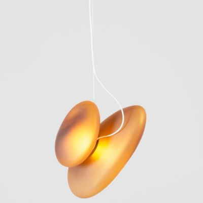 A-N-D Pebble LED Pendant Light - Color: Yellow - Size: 2 light - PEB-P-B-CI