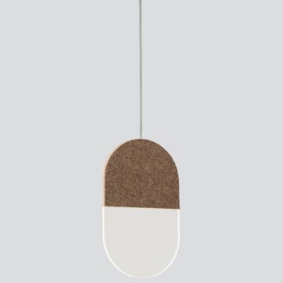 A-N-D Slab 20 LED Mini Pendant Light - Color: Brown - SLA-20-P-BRN-27-ELV-1