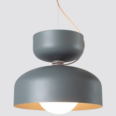 A-N-D Spotlight Volumes E Series LED Pendant Light - Color: Grey - Size: A 