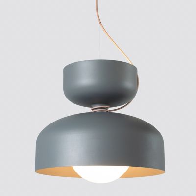 A-N-D Spotlight Volumes E Series LED Pendant Light - Color: Grey - Size: B 