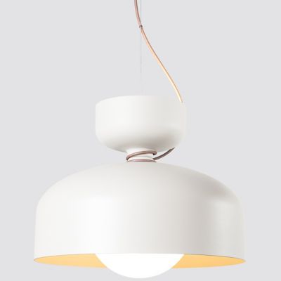 A-N-D Spotlight Volumes E Series LED Pendant Light - Color: White - Size: A