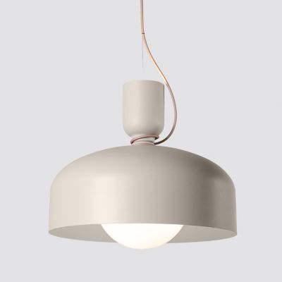 A-N-D Spotlight Volumes E Series LED Pendant Light - Color: White - Size: C