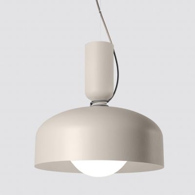 A-N-D Spotlight Volumes E Series LED Pendant Light - Color: White - Size: D