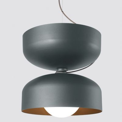 A-N-D Spotlight Volumes E Series LED Pendant Light - Color: Grey - Size: E 