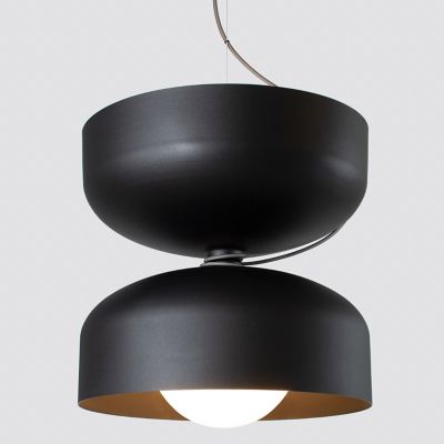 A-N-D Spotlight Volumes E Series LED Pendant Light - Color: Black - Size: E