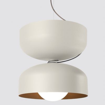 A-N-D Spotlight Volumes E Series LED Pendant Light - Color: Grey - Size: E 